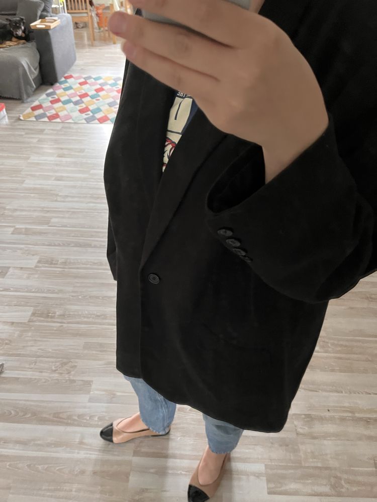 Czarna marynarka oversize XL XXL