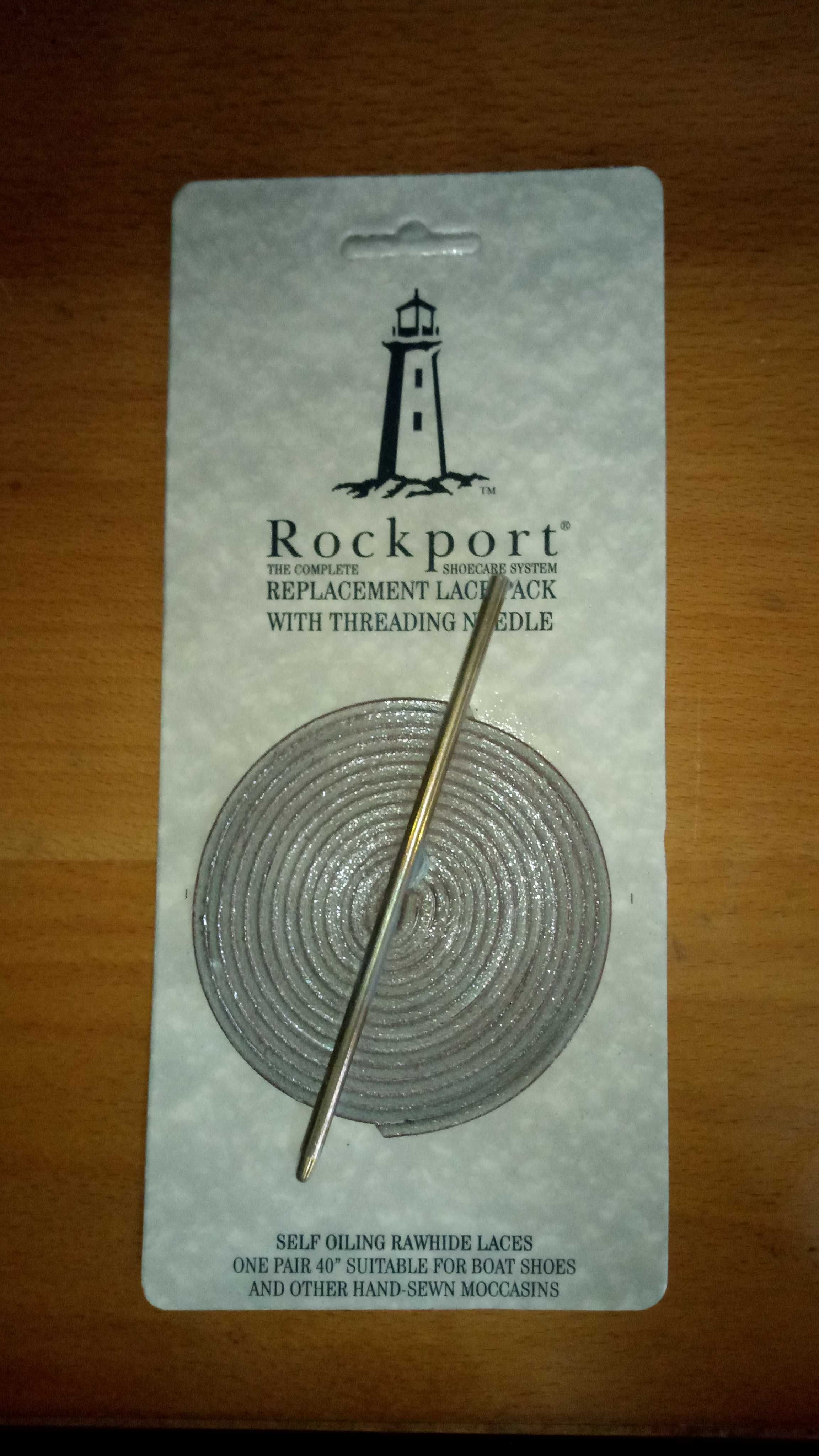 Atacadores para sapatos de vela Rockport Novos