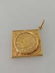 Medalha em ouro de 19,2kt