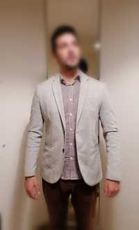 Casaco/Blazer cinza zara homem