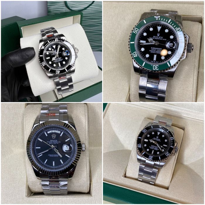 Часы мужские чоловічий годинник Ролекс rolex submariner механика 40мм