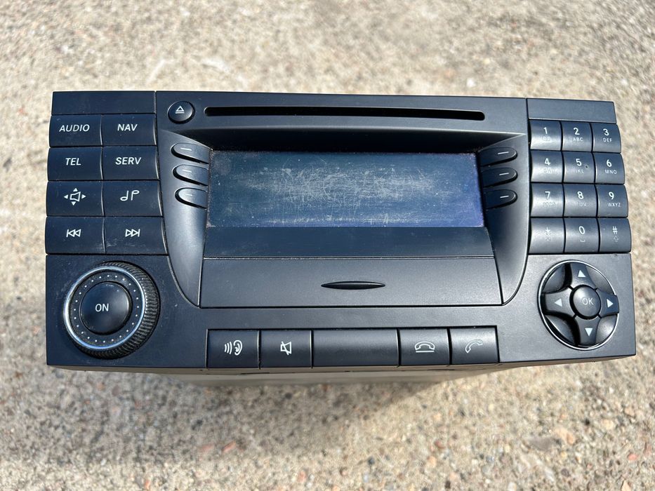 mercedes W211 radio nawigacja CD