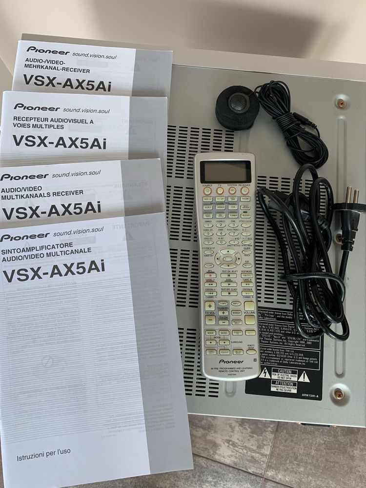 Pioneer VSX-AX5Ai Audio /wideo