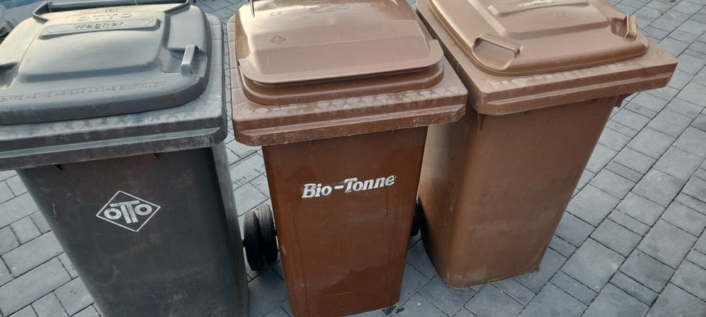 Pojemniki na odpady 120 litrów, kosz na śmieci