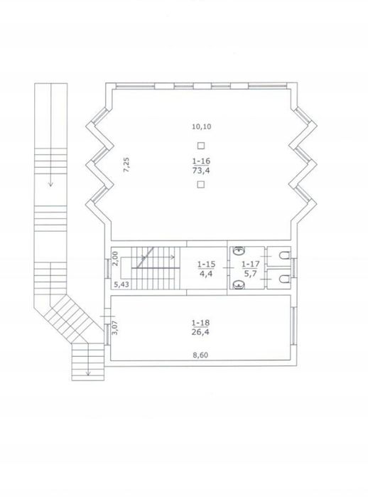 Комерційна будівля Печерськ 543м2 5с приміщення Болсуновський провулок