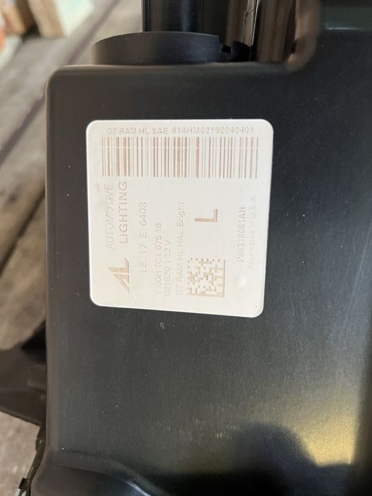 Фара Dodge RAM 1500 USA P68316081AH 2020р.