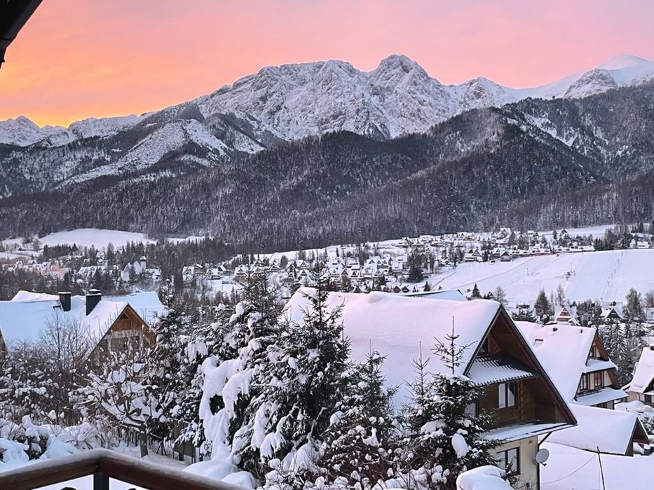 Pokoje -studia widok na Tatry Kościelisko Święta Boze Narodzenie
