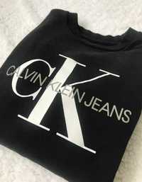 Calvin Klein czarna bluza rozm XS Uniseks