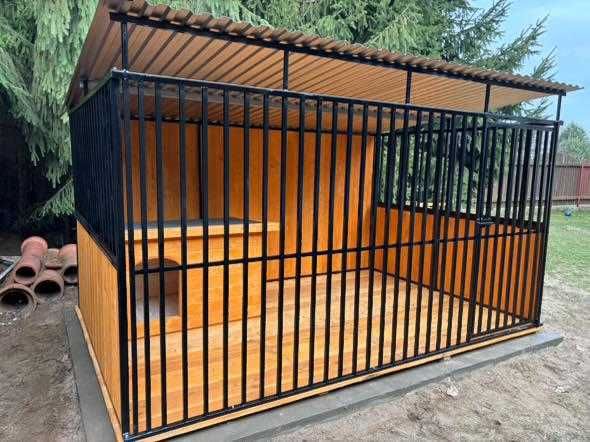 Kojec dla psa stalowy-solidny