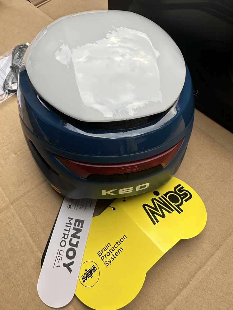 Nowy Kask KED Mitro UE-1 rozm. M 52-58cm MIPS -40% ceny