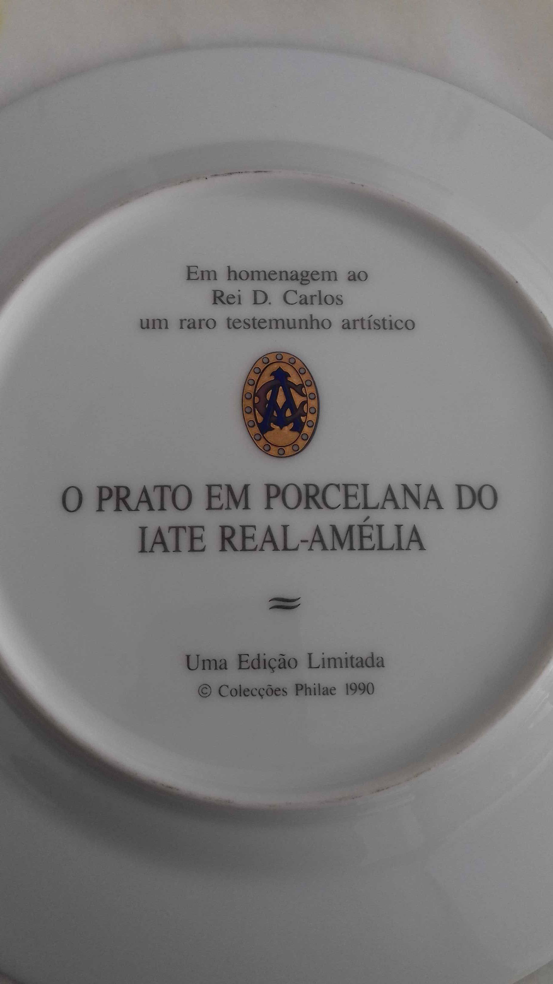 Prato Porcelana Iate Real - Amélia