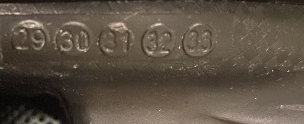 Rolki dziecięce z kauczukowymi kołami Hip- hopps regulowane roz. 29-33