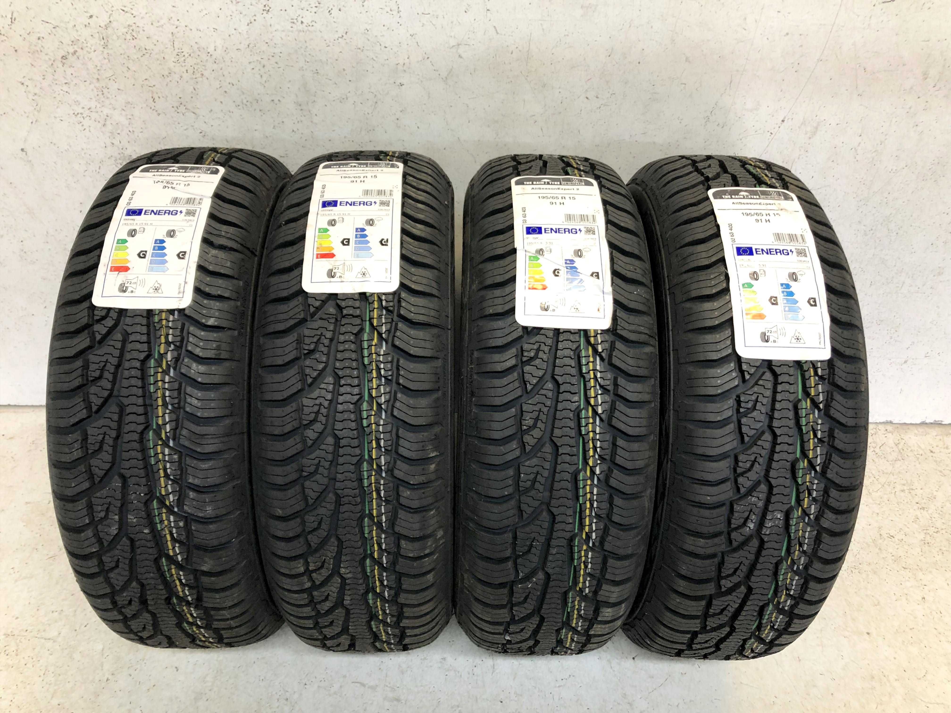 4x UNIROYAL
AllSeasonExpert 2 195/65 R15 Opony całoroczne NOWE 2024r