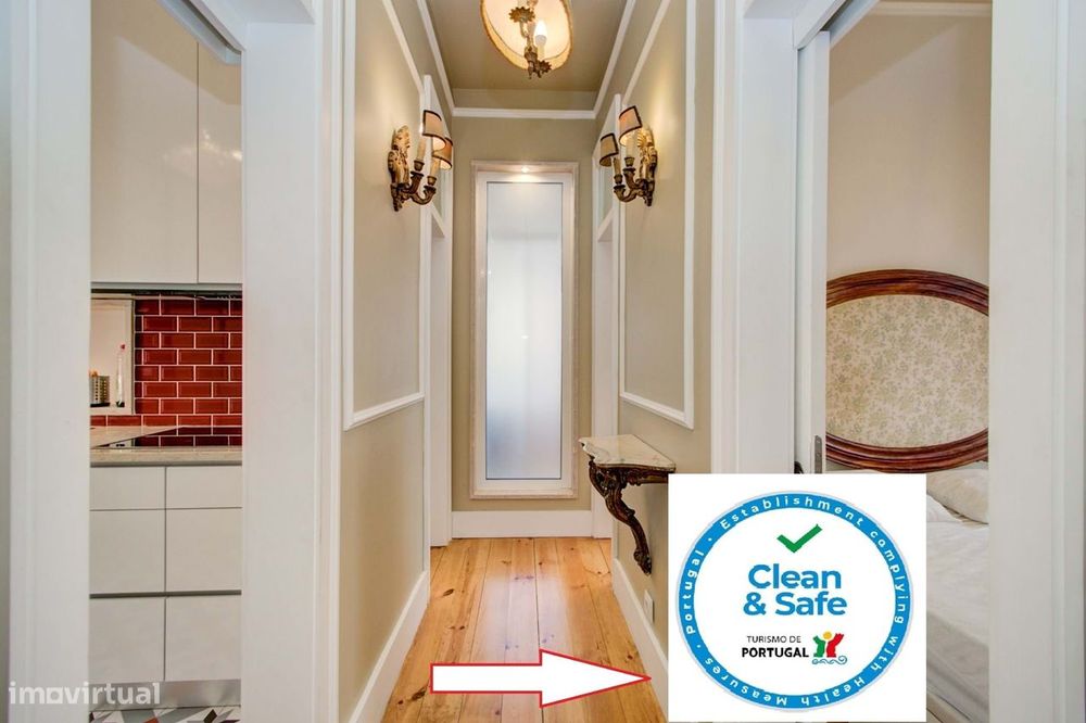 Apartamento T3 com Terraço | Licença de Alojamento Local Ativa | Rua M