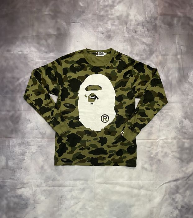 bape лонгслів bathing ape