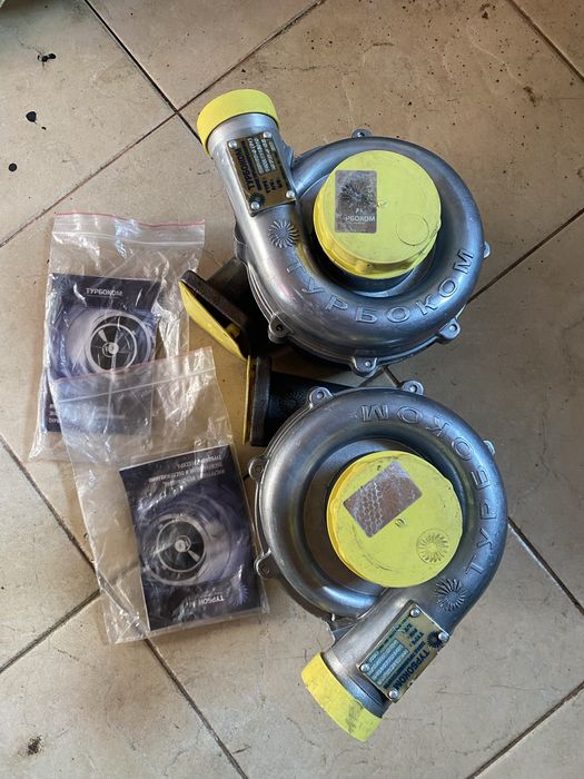 Турбины ткр 7 с-6 камаз .Левая и правая ,заводские.