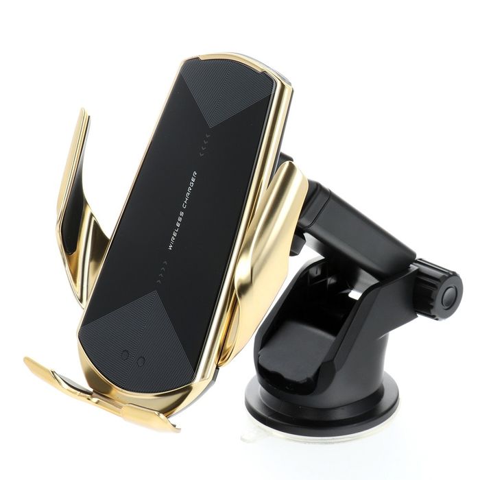 Uchwyt Z Ładowaniem Indukcyjnym Automatyczny Qi 15W