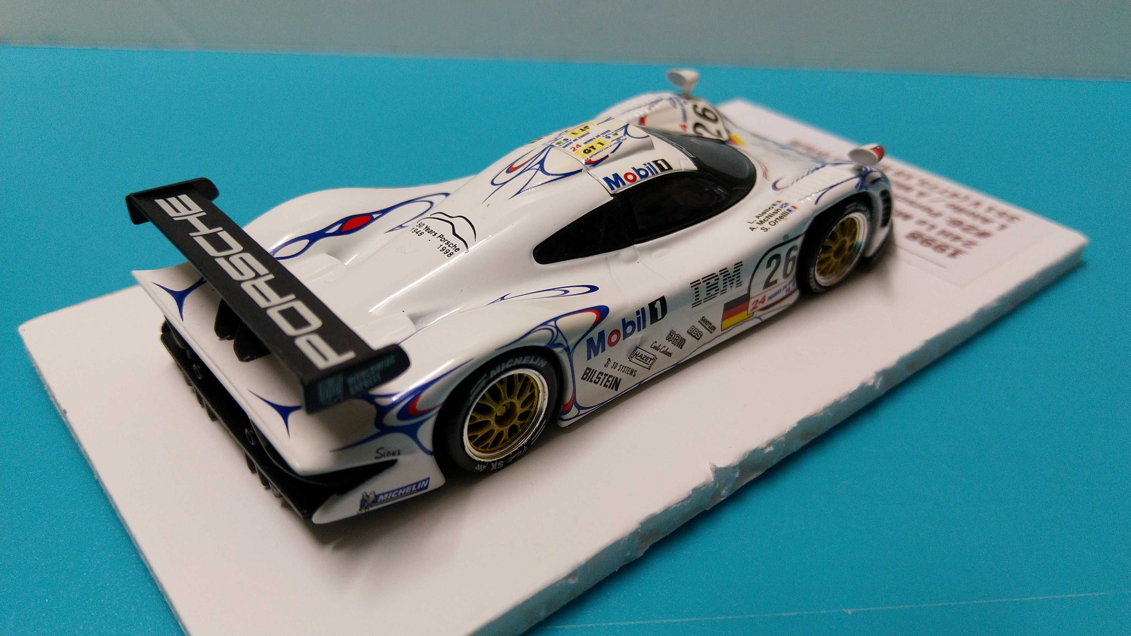 Porsche 911 GT1 #26 - Vencedor 24h Le Mans 1998 - Altaya/IXO esc 1/43