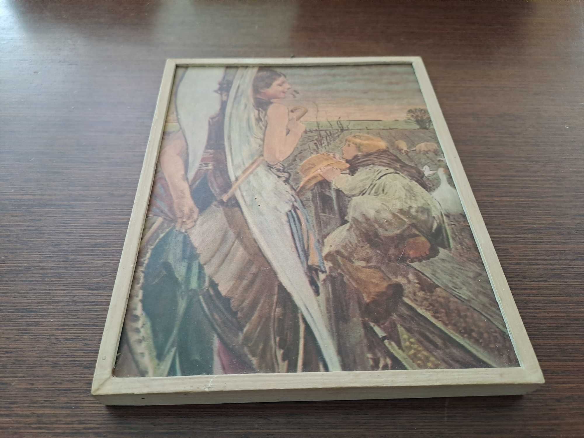Obrazek Jacek Malczewski Pastuszek i Anioł vinage