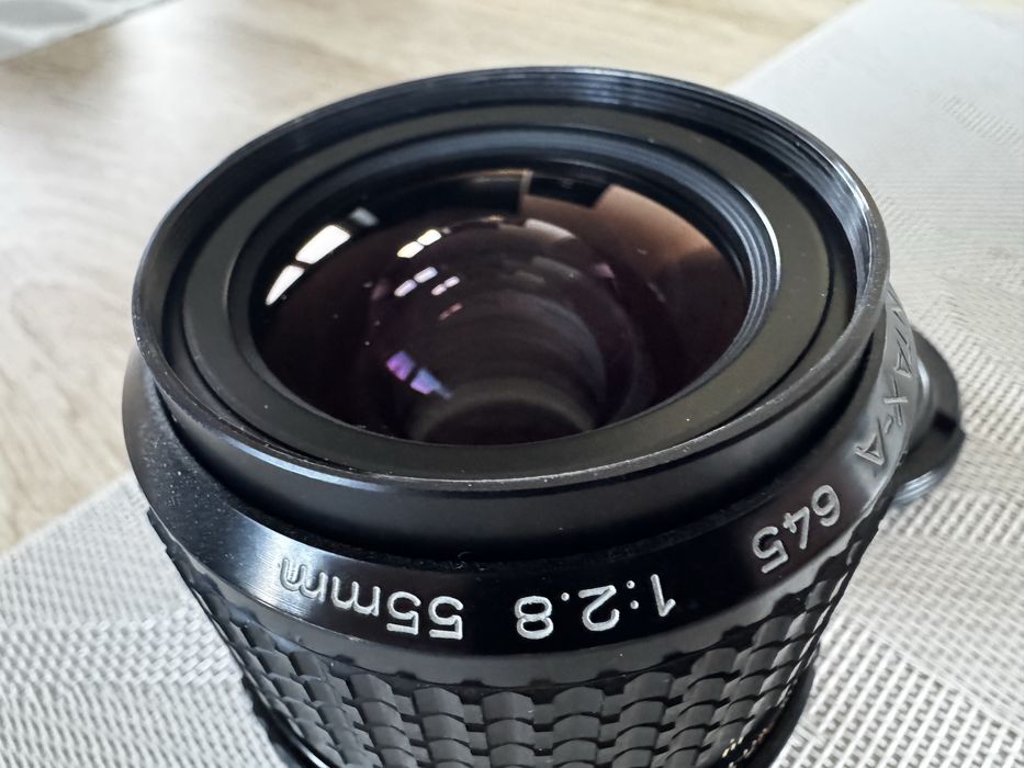 Pentax 645 obiektyw 55mm 2,8 manual