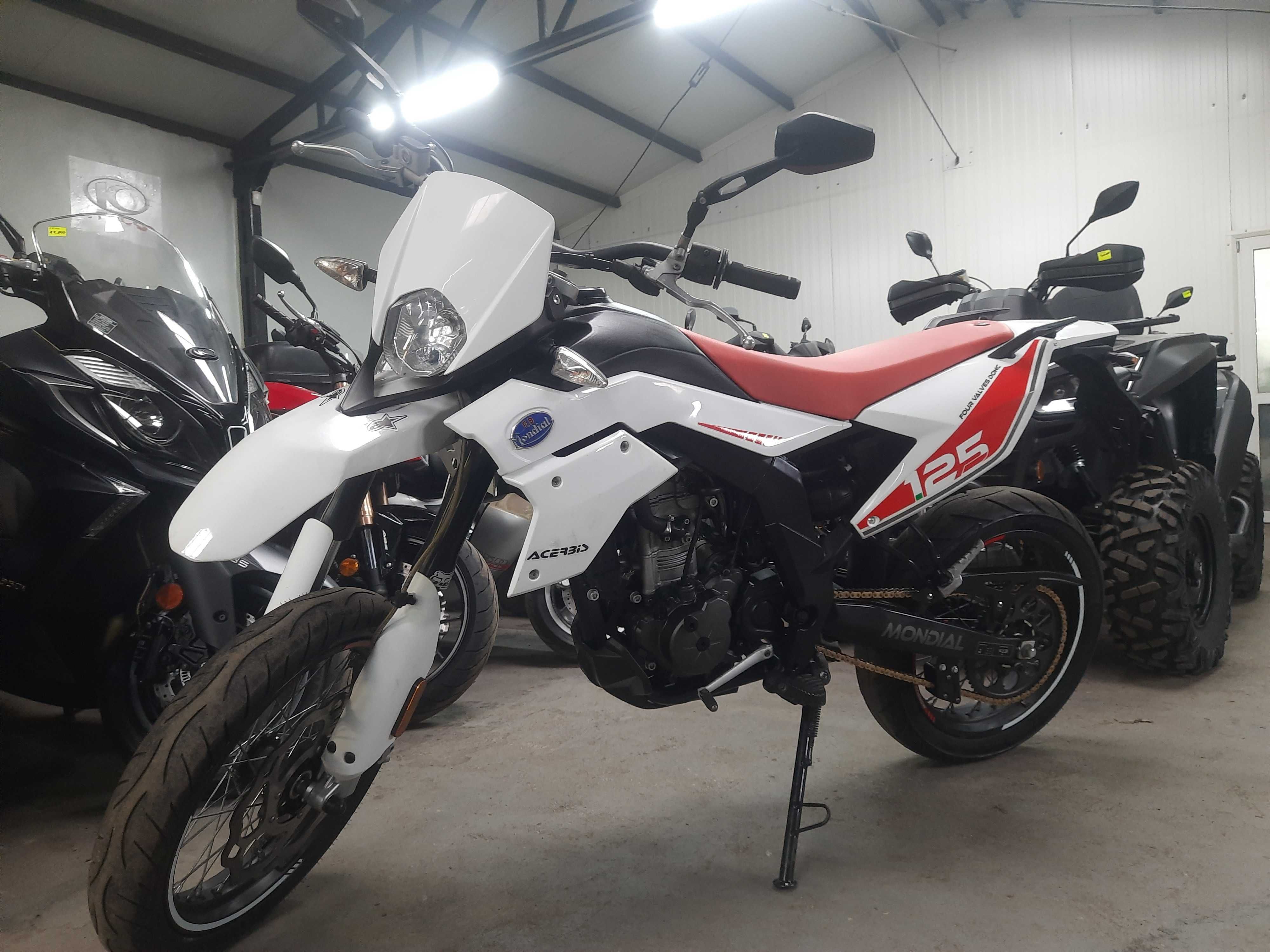 Mondial SMX 125 supermoto duży kat. A1 B Aprilia sx wr beta rieju RATY