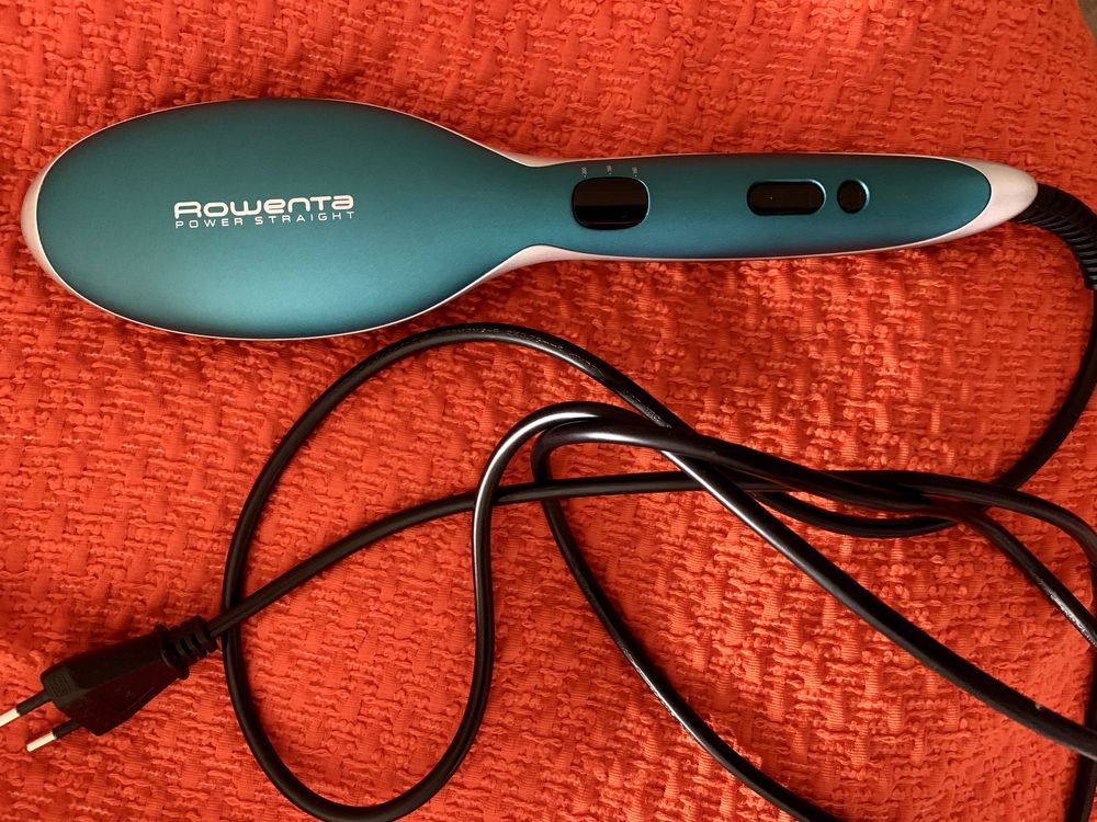Escova elétrica Rowenta - Power Straight alisar cabelo