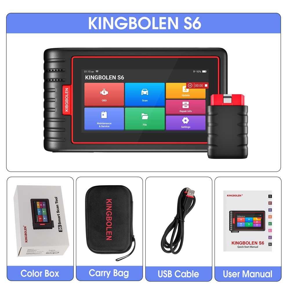 Interfejs komputer diagnostyczny KINGBOLEN S6