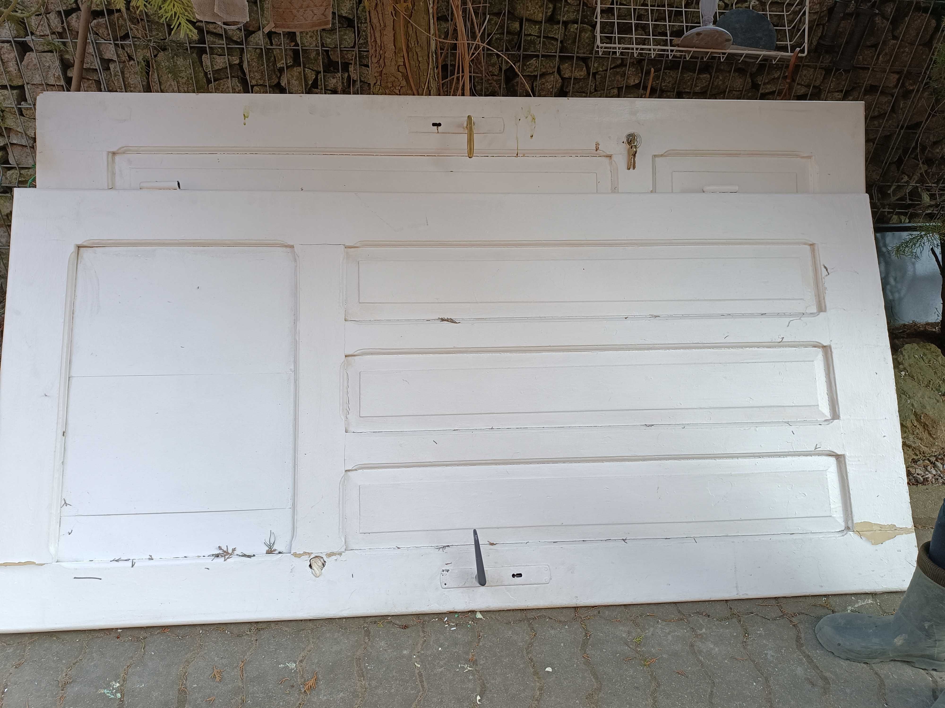 Drzwi antyki wew . Z LAT 1937r  3 sztuki. 90 /204 cm  Naturalne DRZEWO