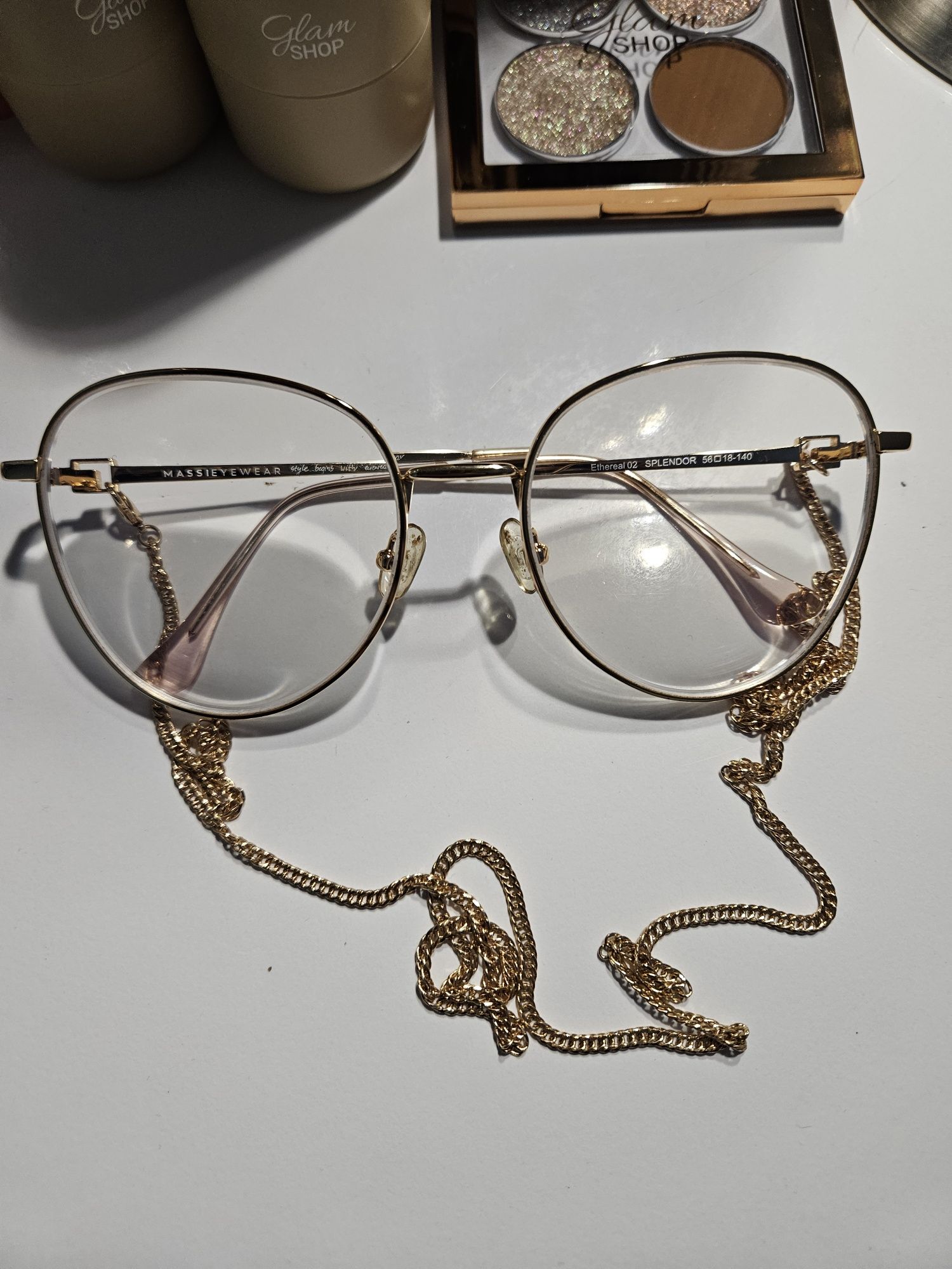 MASSI Eyewear/Ethereal 02/SPLENDOR/oprawki złote damskie bez niklu