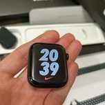 Apple Watch 7 45mm Anthracite/Black Nike Sport Band
