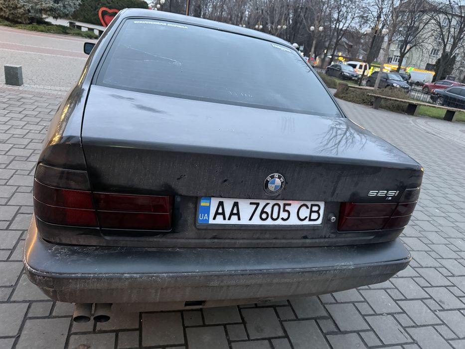 Bmw e34 525i газ/бенз