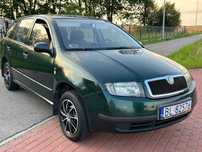 Skoda Fabia 1.2L, 2003r, mały przebieg, salon Polska, tanio