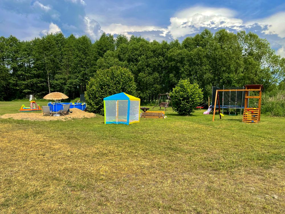 Dom do wynajecia dom blisko jeziora, sauna, wakacje, mazury, ogród