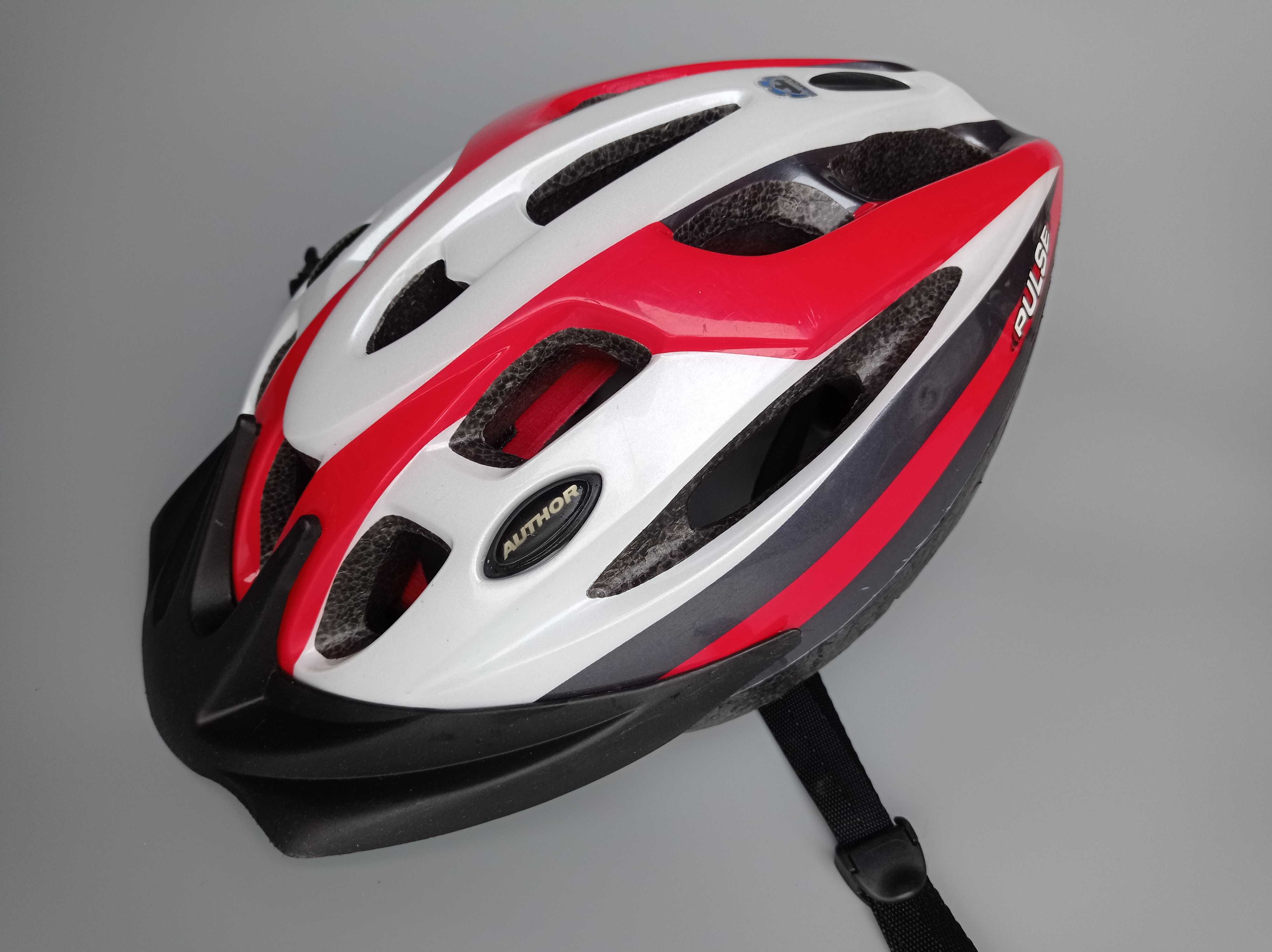 Шлем защитный Author Pulse, размер S 50-56см, велосипедный, Германия.