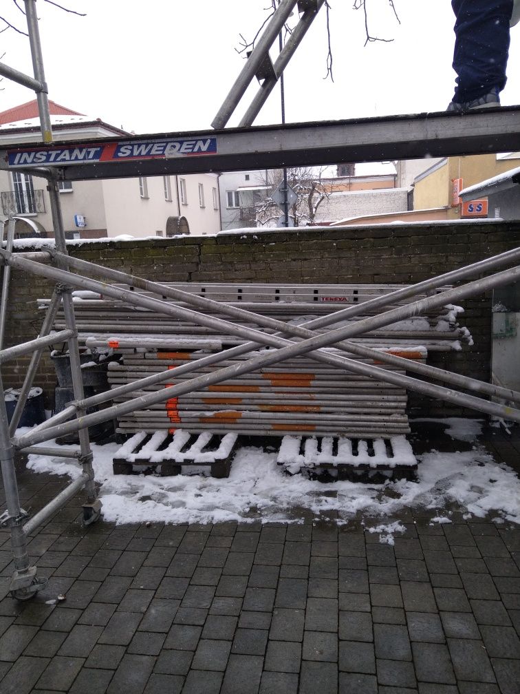 Rusztowanie aluminiowe jezdna 2.5x1.0