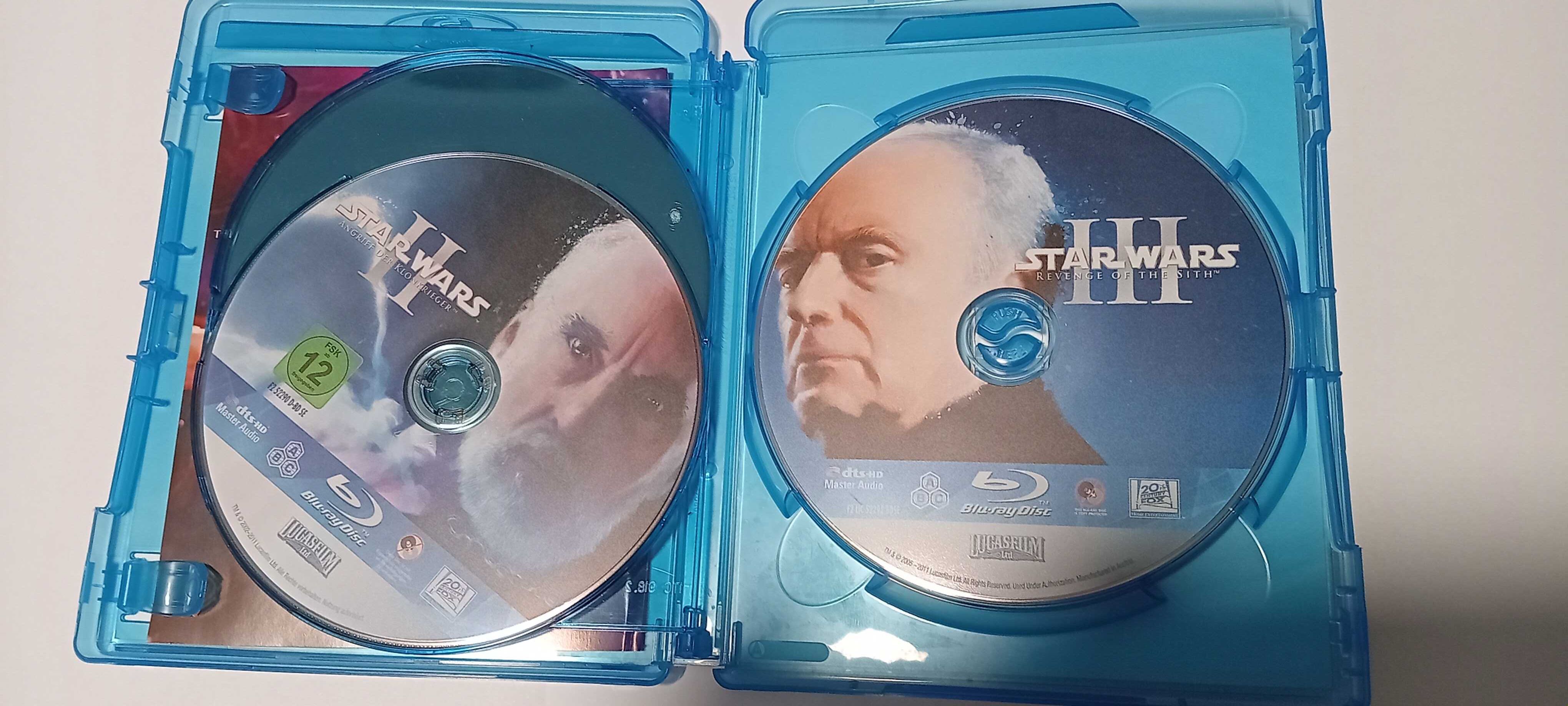 Gwiezdne Wojny 1-3 blu ray PL. 220 zł z wysyłką