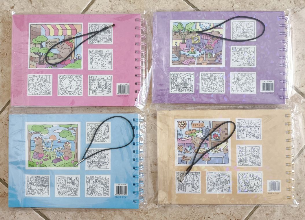 Livro de colorir Bobbie Goods