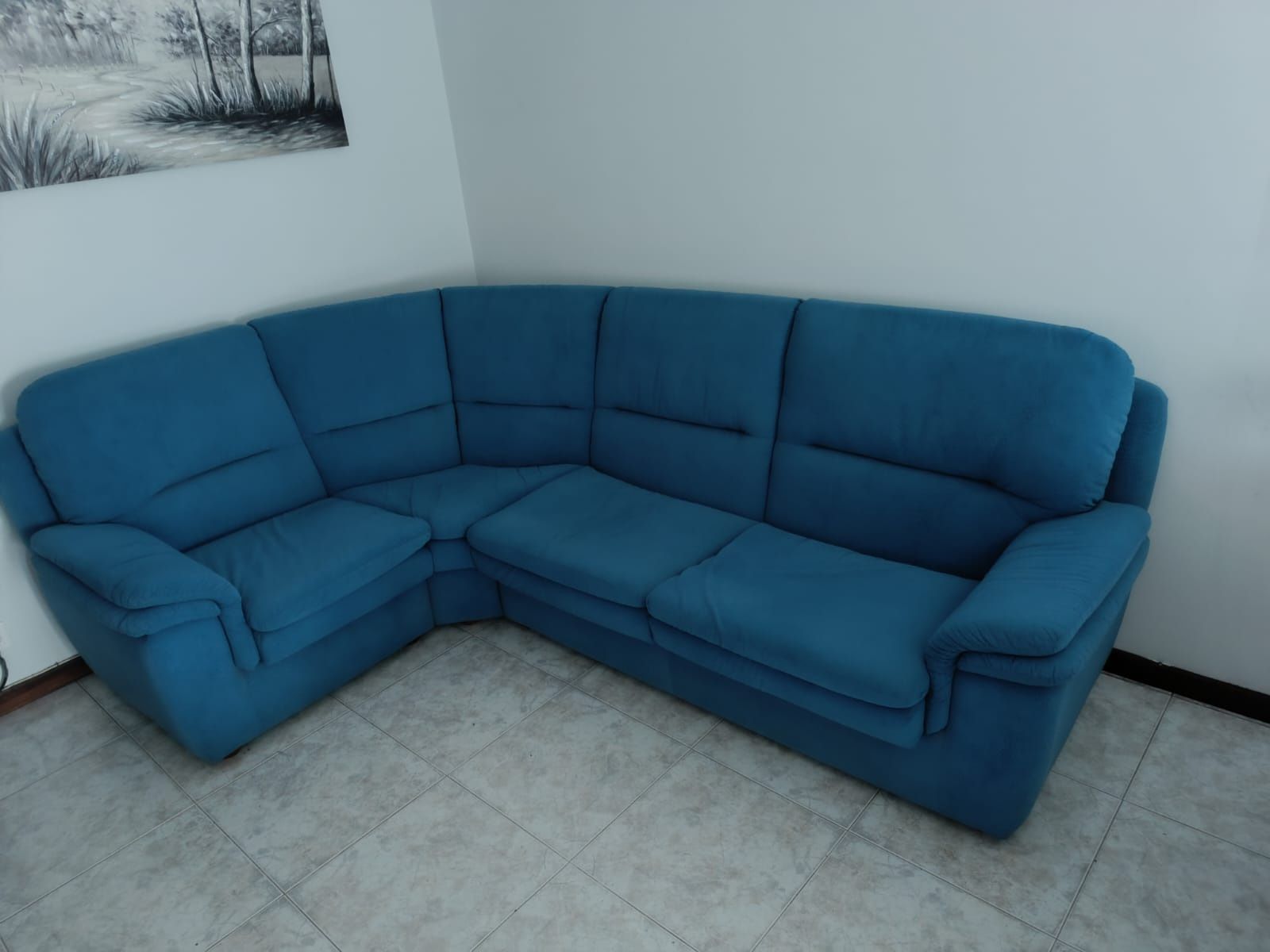 Mobília de sala, sofa, mesa e móvel e móvel hall de entrada