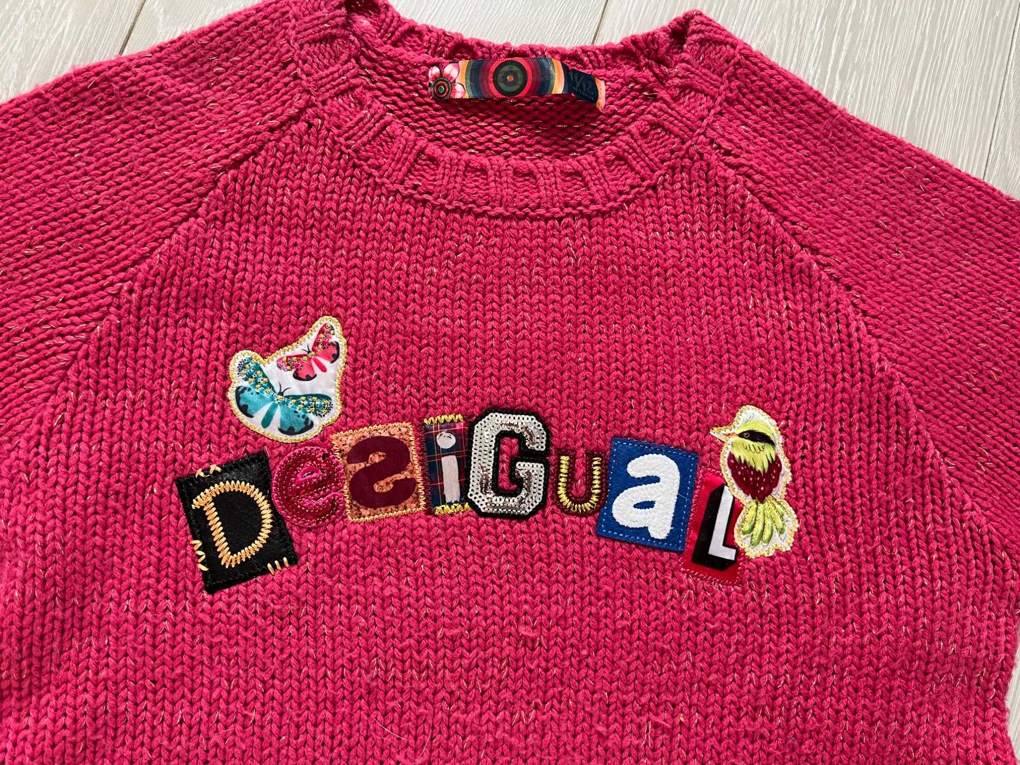 Desigual- sweter dla dziewczynki (9-10 lat)