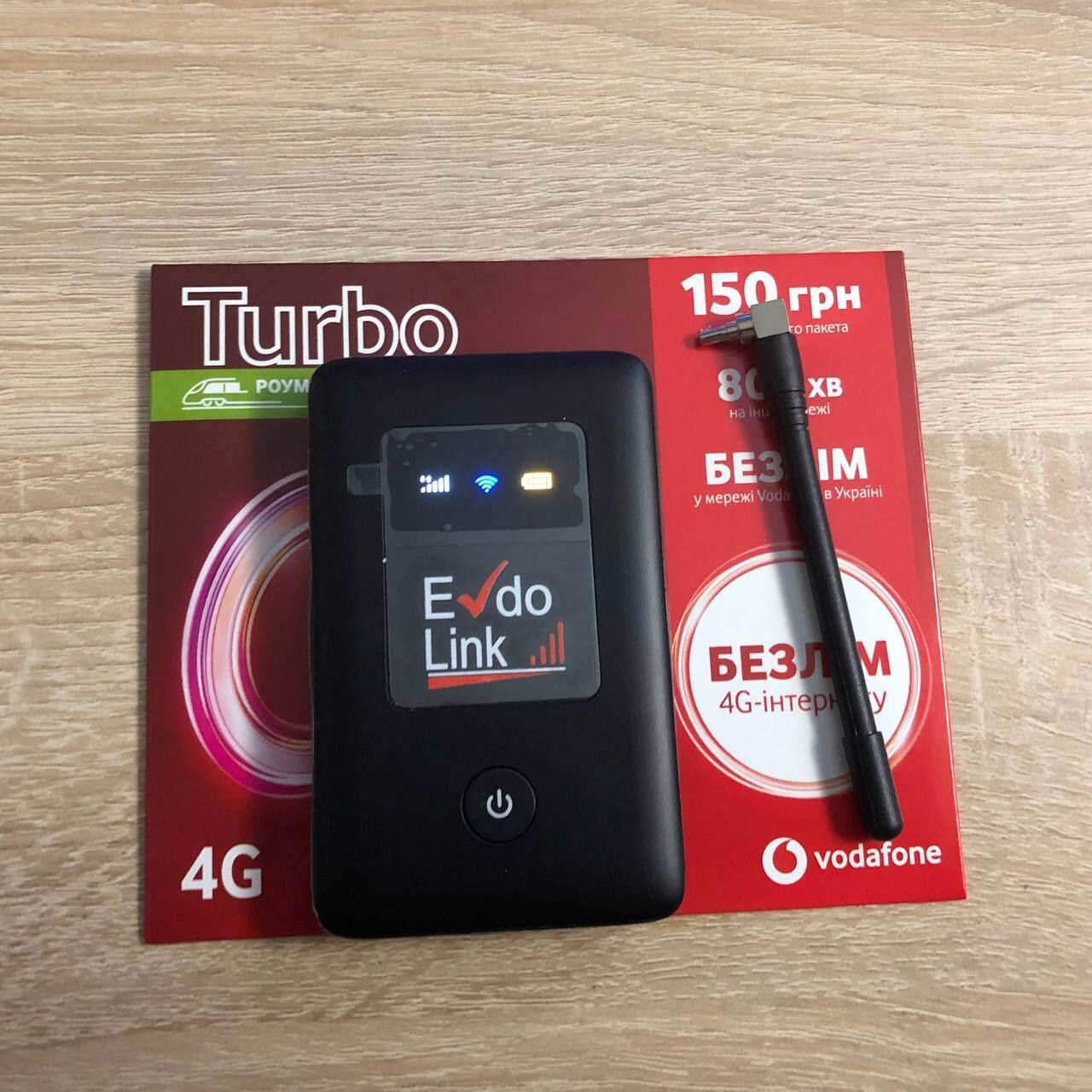 4G Wi-Fi роутер EL910 + антенна + «TurboБезлим» (Месяц оплачен)