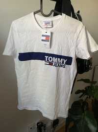 nowa damska koszulka t shirt Tommy hilfiger biala