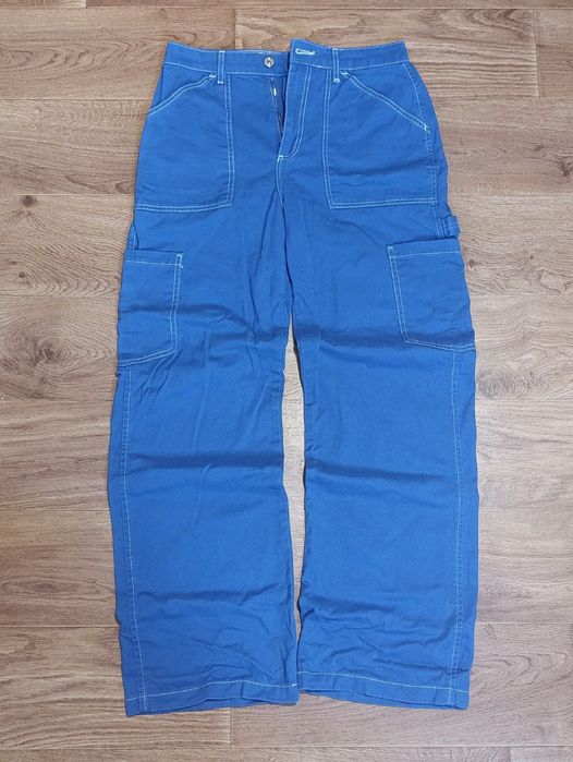 nn rap cargo blue pants синие карго штаны