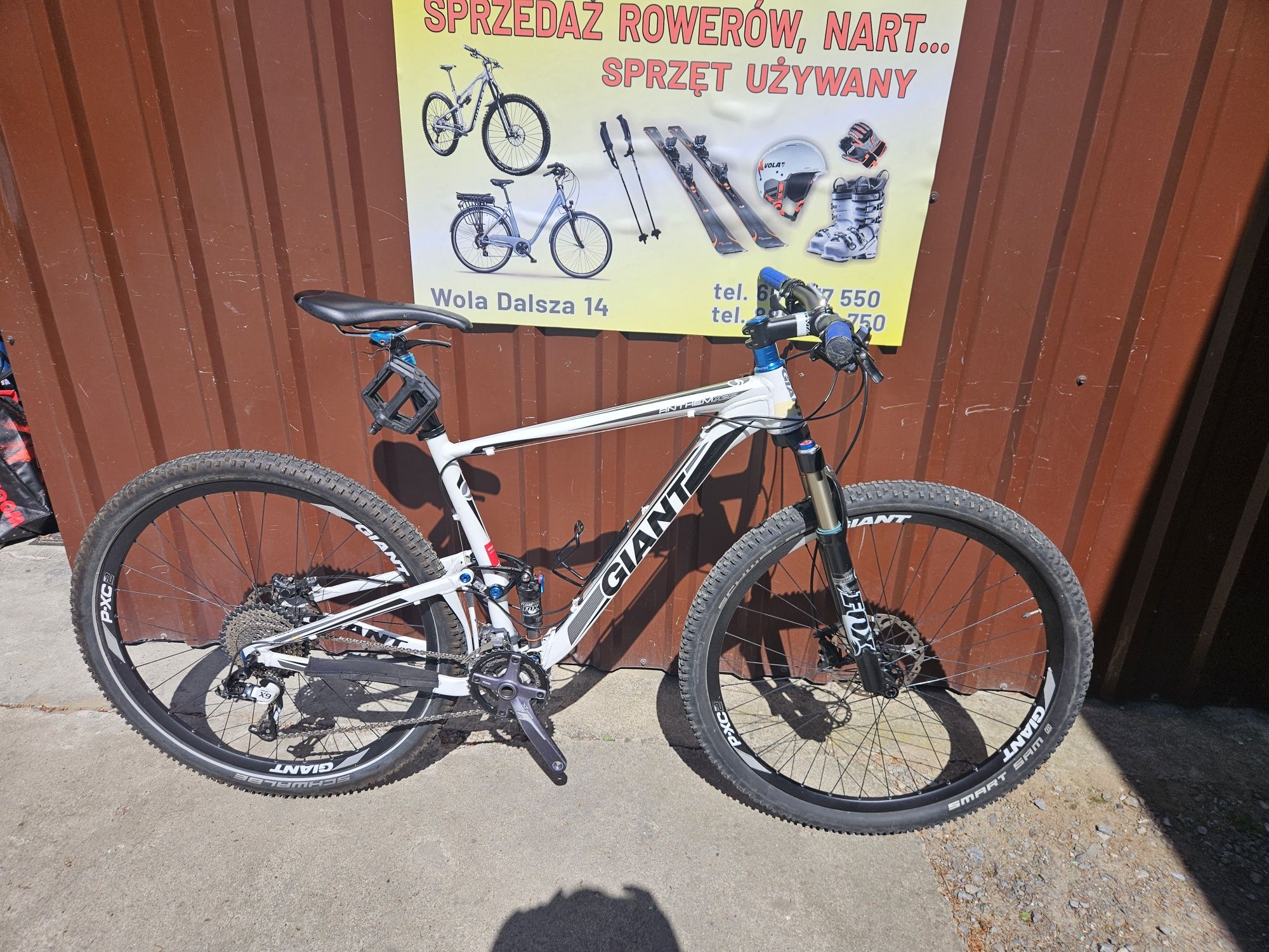 Rower górski mtb full Giant koła 29 Fox