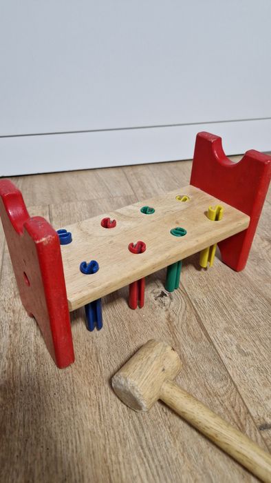 Ikea mula młotek wbijak sorter UPPSTA