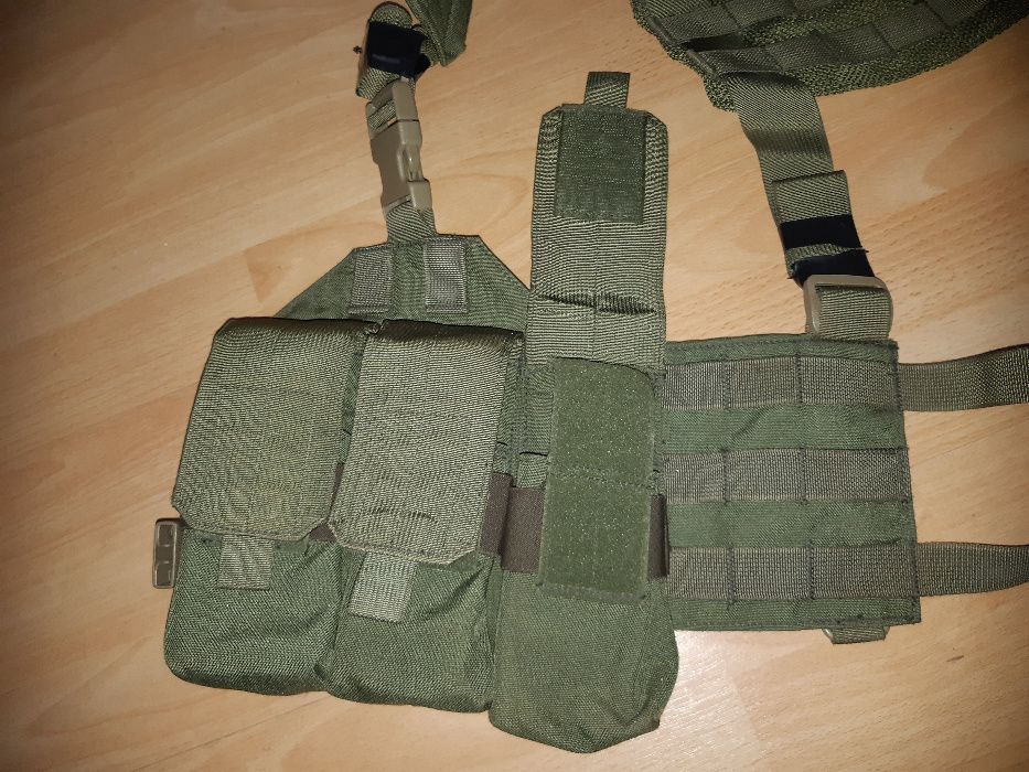 Kamizelka DFLCS EAGLE Olive Green + 2 ładownice STANAG