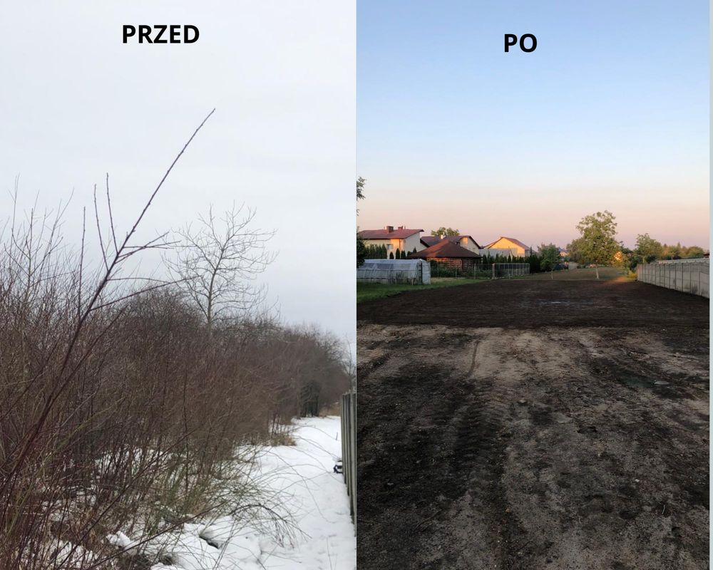 Usługi koparko-ładowarka, wyburzenia i rozbiórka budynków