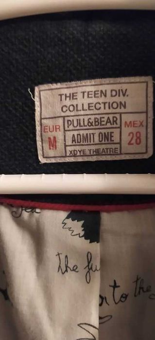 Blazer Azul Marinho Da Pull and Bear- Oferta do Envio