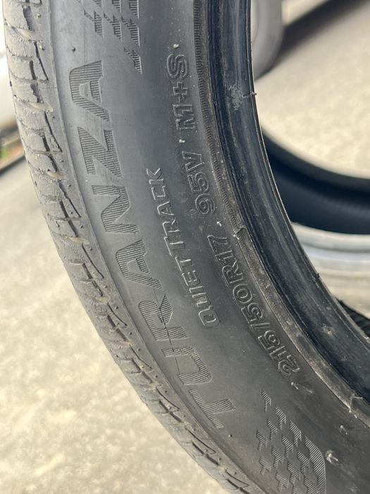 215 50 17 зима 23рік bridgestone turanza шини резина зимові R17