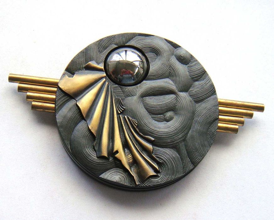 Medalha Escultura de Bronze Rotativa 25 Anos da EDP em Estojo Original