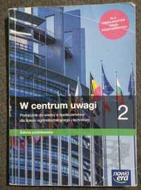 W centrum uwagi 2, podręcznik do wiedzy o społeczeństwie